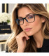 Tom Ford TF5762-B 001 Damskie Okulary , Oprawki Czarne